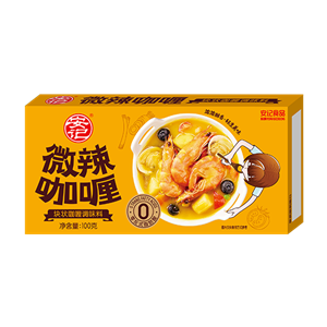 100g安记微辣咖喱