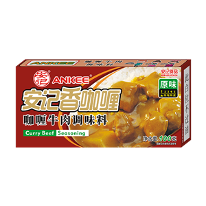 100g安记咖喱牛肉