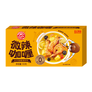 100g安记微辣咖喱