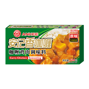 100g安记咖喱鸡肉
