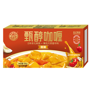 100g安记甄醇咖喱微辣