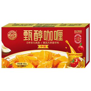 100g安记甄醇咖喱中辣